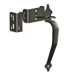 Wood Thumb Latch Black
